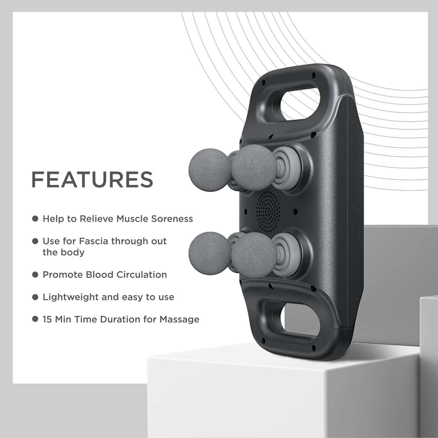 4 Heads Massager Machine for Pain Relief