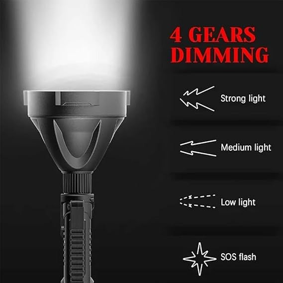 Waterproof Rechargeable Led Flashlights (W5120)