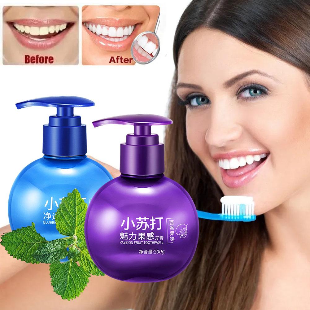 Baking Soda Toothpaste Teeth Stain Removal