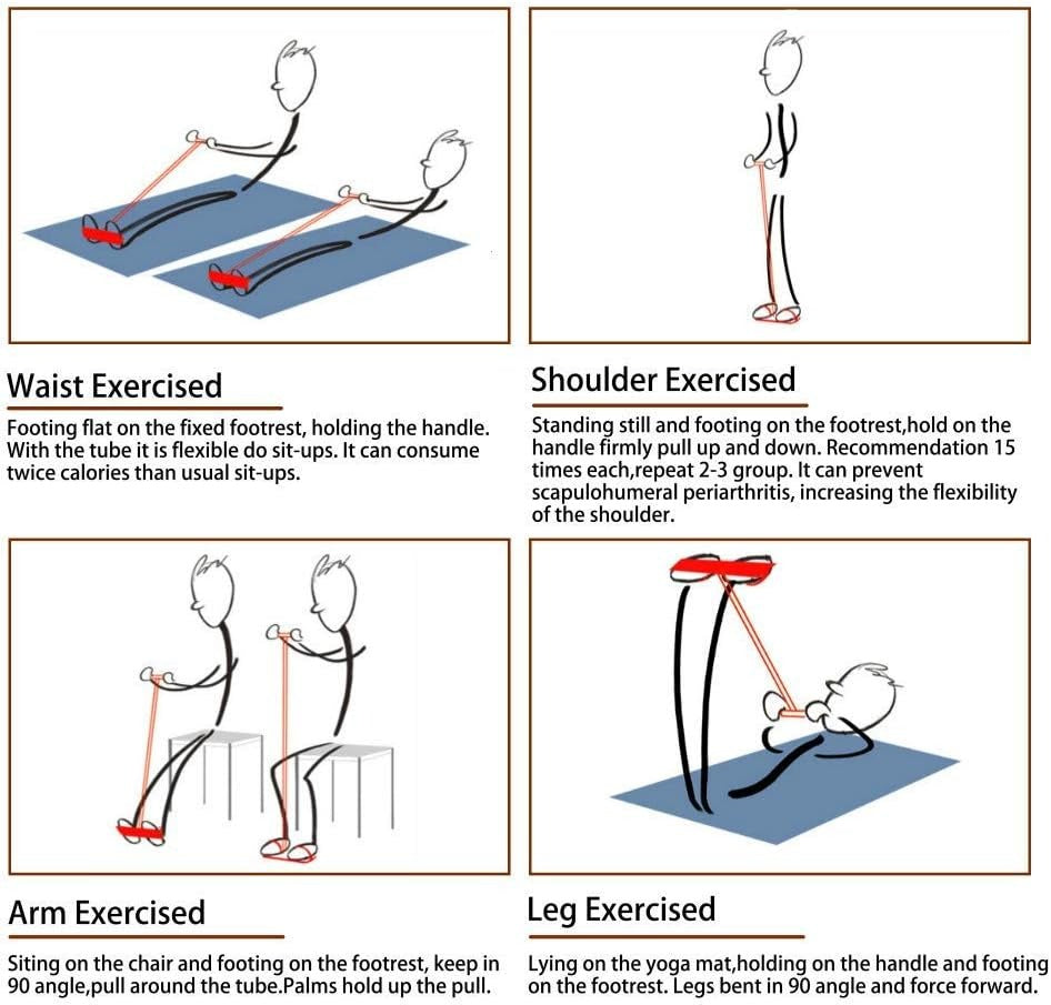 Elastic Pull Rope Fitness Equipment
