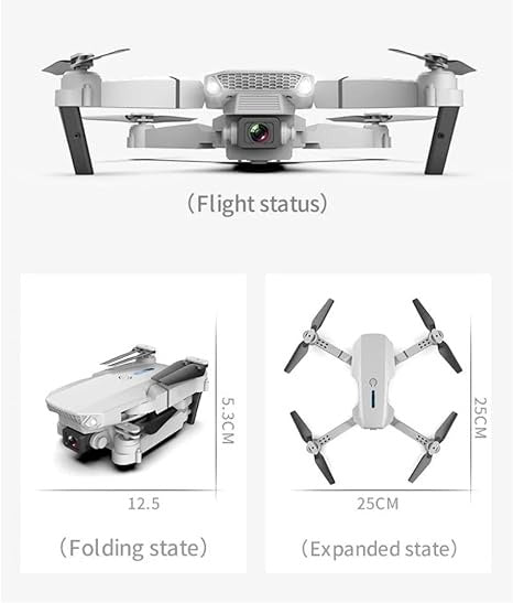 E88 4K 1080P HD Dual Camera