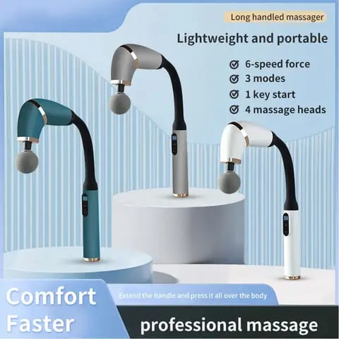 Phenitech Electric Fascia Gun Full-Body Meridian Back-Pounding Fascia Gunner Holds A Massage Shoulder